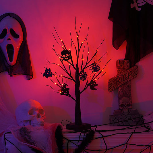 Halloween tree lanterns