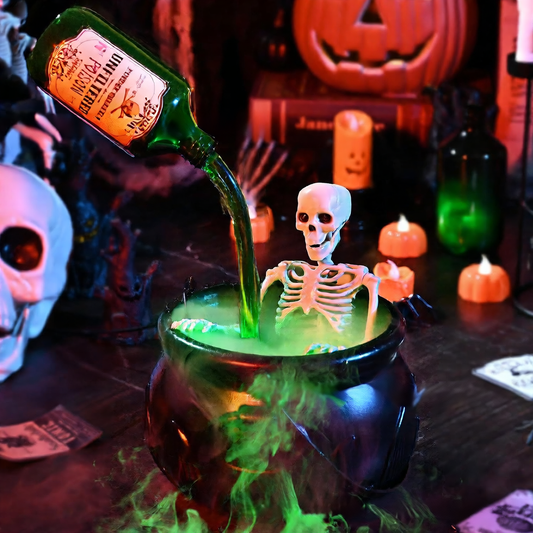 Halloween Decoration with Magic Floating Potion Bottle