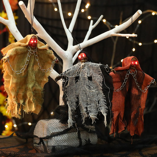 Halloween Glowing Skeleton Hanging Ghost